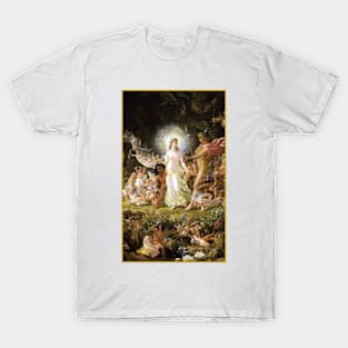 The Quarrel of Oberon and Titania by Joseph Noel Paton T-Shirt